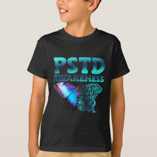 Camiseta Conciencia Pstd Trastorno por estrés postraumático