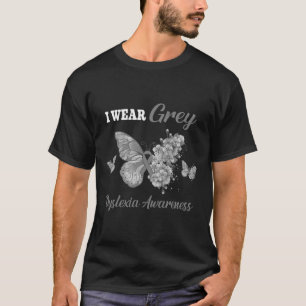 Camiseta Conciencia que uso mariposa gris