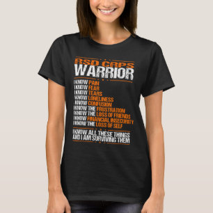 Camiseta Conciencia RSD CRPS Conozco la cinta de Naranja de
