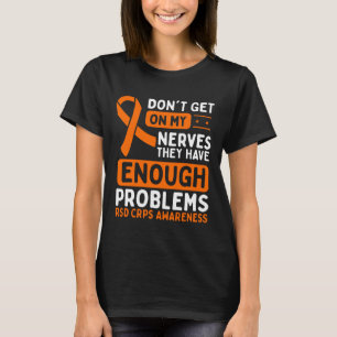 Camiseta Conciencia RSD CRPS Nervios Cinta Naranja