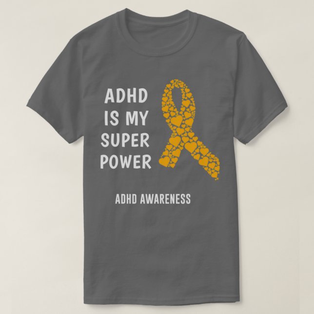 Camiseta Conciencia sobre Adhd 38 (Diseño del anverso)