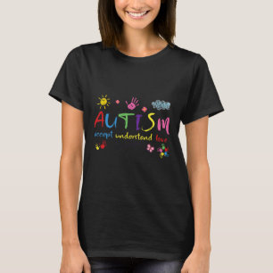 Camiseta Conciencia sobre autismo aceptar amor Entender a l