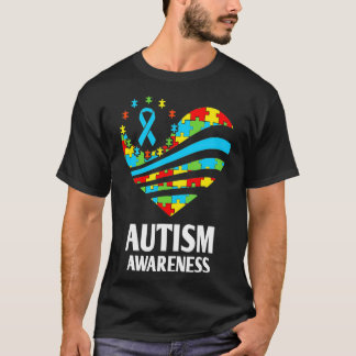 Camiseta Conciencia sobre autismo: las mujeres apoyan a los