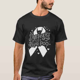 Camiseta Conciencia sobre dislexia Apoyo a guerreros dislex