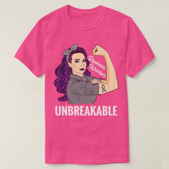 Camiseta Conciencia sobre dislexia Guerrero disléxico mal e (Diseño del anverso)