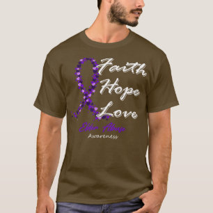 Camiseta Conciencia sobre el abuso de personas mayores Fe E