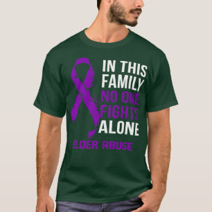 Camiseta Conciencia sobre el abuso de personas mayores, nad