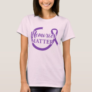 Camiseta Conciencia sobre el Alzheimer Los Recuerdos Import