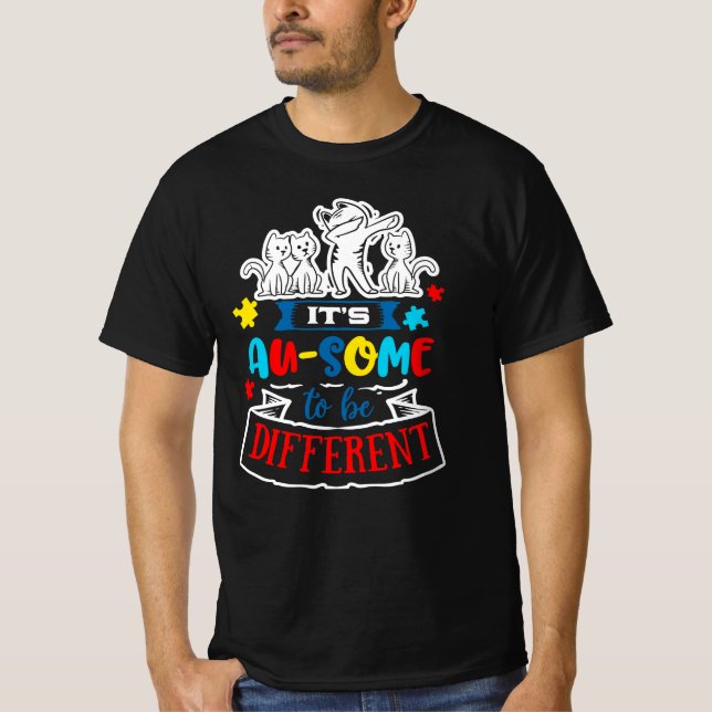 Camiseta Conciencia sobre el autismo - (Anverso)