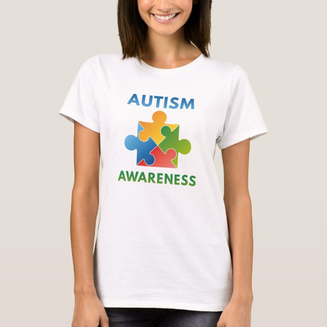 Camiseta Conciencia sobre el autismo (Anverso)