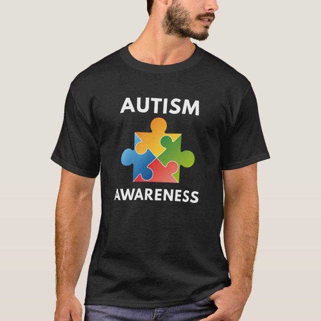 Camiseta Conciencia sobre el autismo (Anverso)