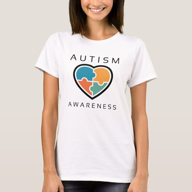 Camiseta Conciencia sobre el autismo (Anverso)