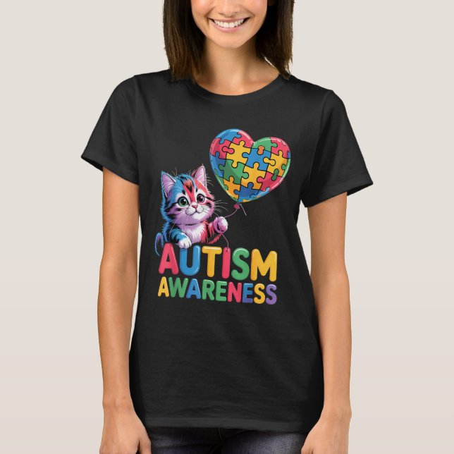 Camiseta Conciencia sobre el autismo (Anverso)