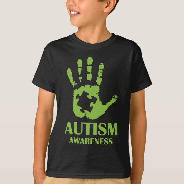 Camiseta Conciencia sobre el autismo (Anverso)