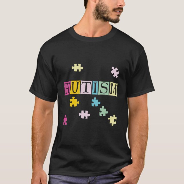 Camiseta Conciencia sobre el autismo (Anverso)