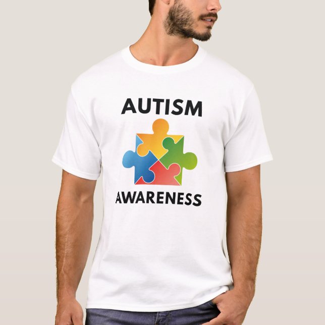 Camiseta Conciencia sobre el autismo (Anverso)