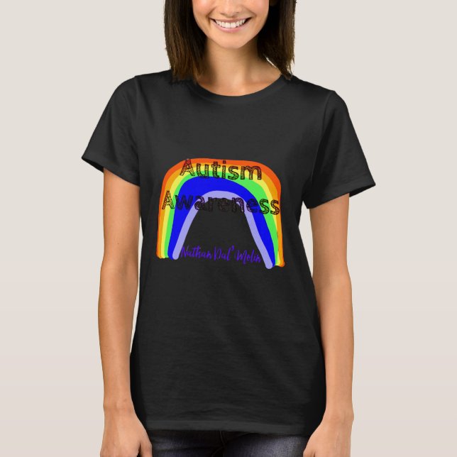 Camiseta Conciencia sobre el autismo (Anverso)