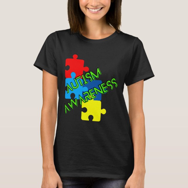 Camiseta Conciencia sobre el autismo (Anverso)