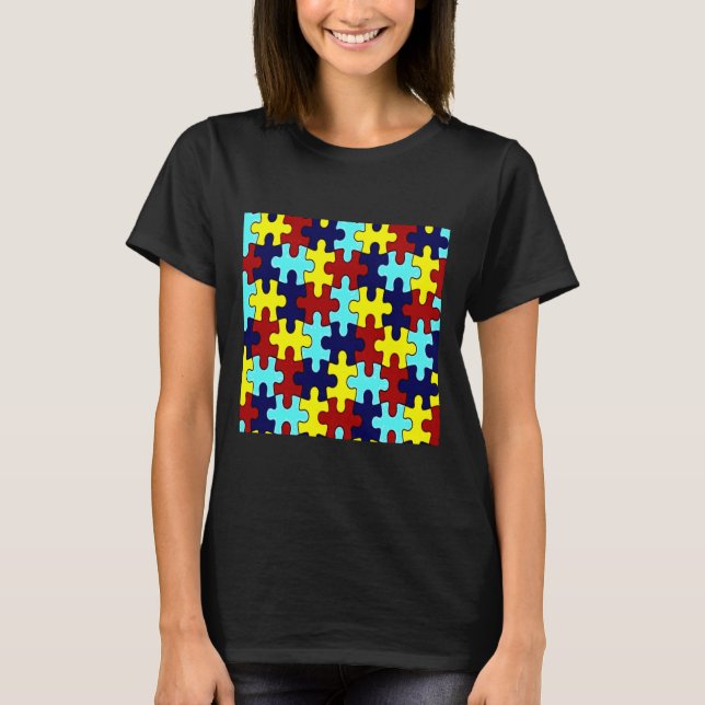 Camiseta Conciencia sobre el autismo (Anverso)