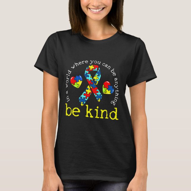 Camiseta Conciencia sobre el autismo (Anverso)