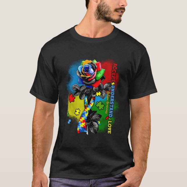 Camiseta Conciencia sobre el autismo (Anverso)