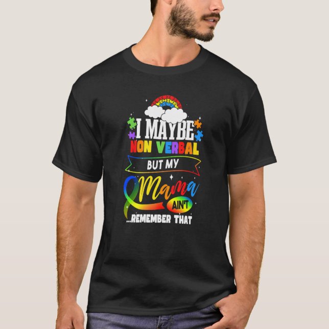 Camiseta Conciencia sobre el autismo  1 (Anverso)