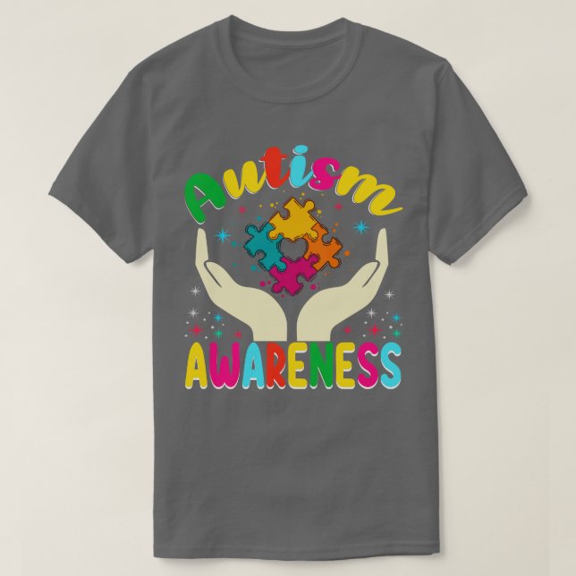 Camiseta Conciencia sobre el autismo (18) (Diseño del anverso)