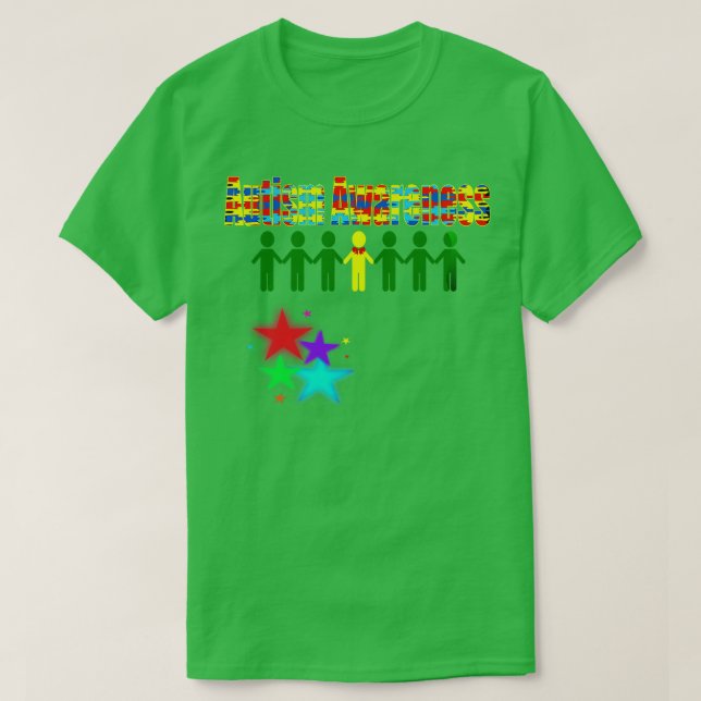 Camiseta Conciencia sobre el autismo (4) (Diseño del anverso)