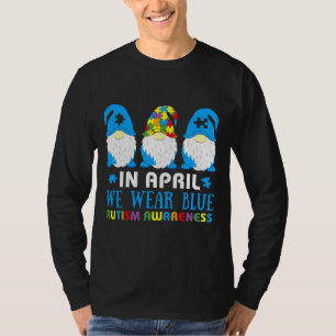 Camiseta Conciencia Sobre El Autismo Aceptación De Niños En