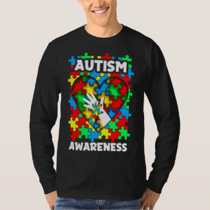 Camiseta Conciencia sobre el autismo Aceptación del autismo