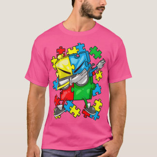 Camiseta Conciencia sobre el autismo Arrojar la pieza del r