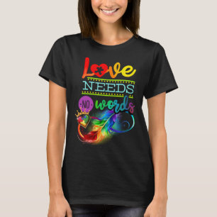 Camiseta Conciencia sobre el autismo ASD Infinity Rainbow L