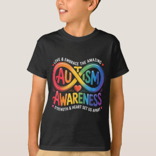 Camiseta Conciencia sobre el autismo autista