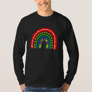 Camiseta Conciencia sobre el autismo B Rompecabezas del arc