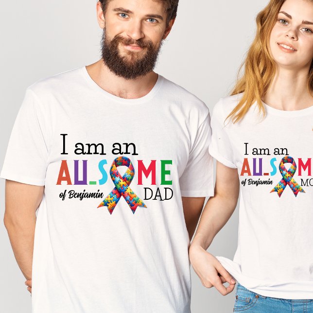 Camiseta Conciencia sobre el autismo DAD (Subido por el creador)