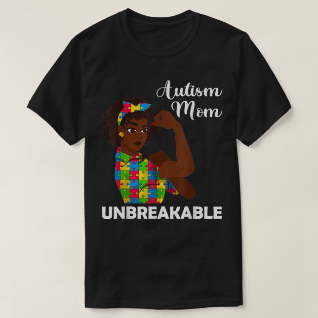 Camiseta Conciencia sobre el autismo de la mujer en 2019, c (Diseño del anverso)