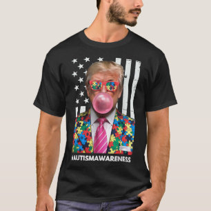 Camiseta Conciencia sobre el autismo de Trump por el autism