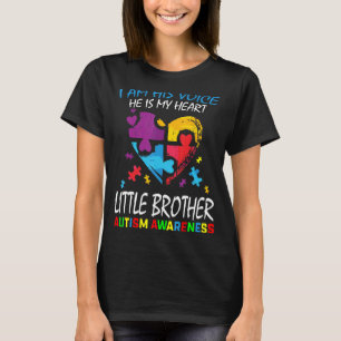 Camiseta Conciencia sobre el autismo del pequeño hermano So