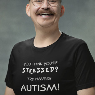 Camiseta Conciencia sobre el autismo divertida   ASD