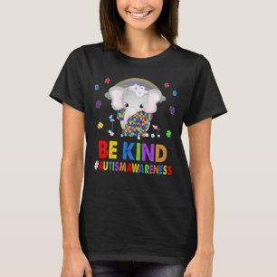 Camiseta Conciencia sobre el autismo elefante, concientizac