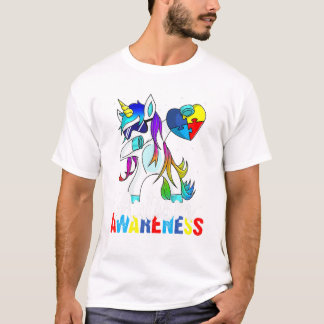 Camiseta Conciencia sobre el autismo en Unicorn