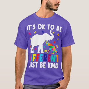 Camiseta Conciencia sobre el autismo Es bueno ser diferente