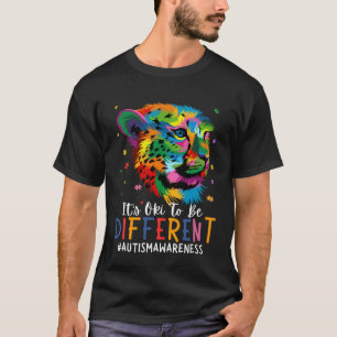 Camiseta Conciencia sobre el Autismo Está Oki Ser Diferente