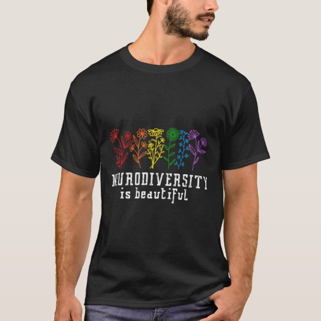 Camiseta Conciencia sobre el autismo La neurodiversidad es  (Anverso)