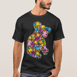Camiseta Conciencia Sobre El Autismo Los Animales De Koala