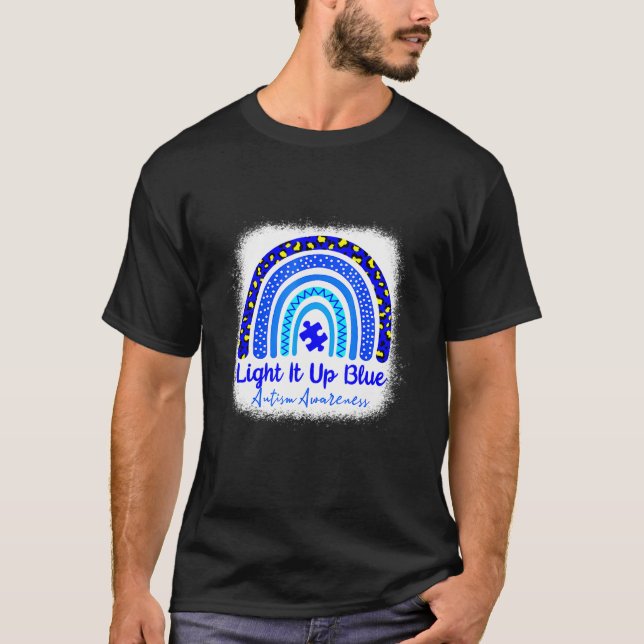 Camiseta Conciencia sobre el autismo: luz de concienciación (Anverso)