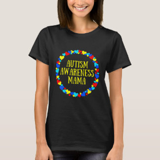 Camiseta Conciencia sobre el autismo Mama Día Mundial de Co