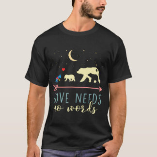 Camiseta Conciencia sobre el autismo - Mamá tiene amor no n