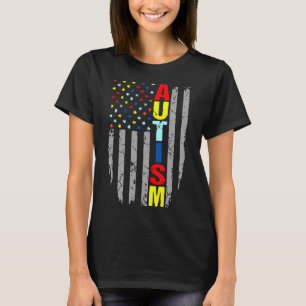 Camiseta Conciencia sobre el autismo Pieza de rompecabezas