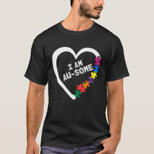 Camiseta Conciencia sobre el autismo Soy Au Sume Niños Ado